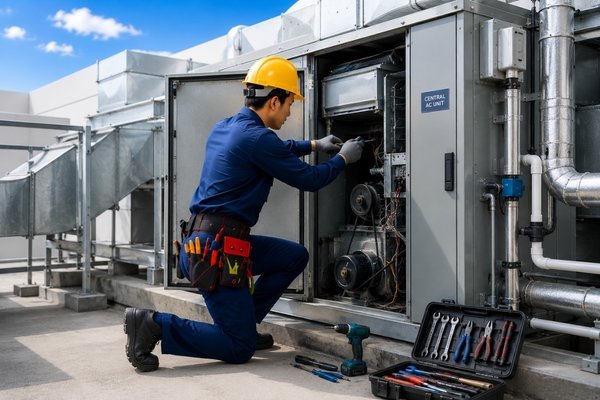 Central AC Repair in Dubai