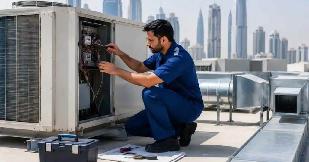 Central AC Installation in Dubai