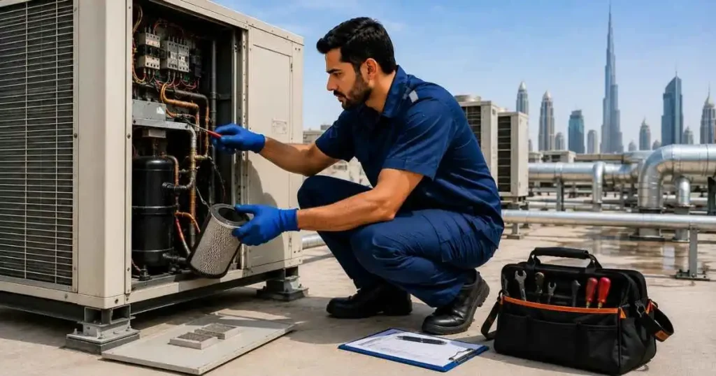 Central AC Maintenance Dubai