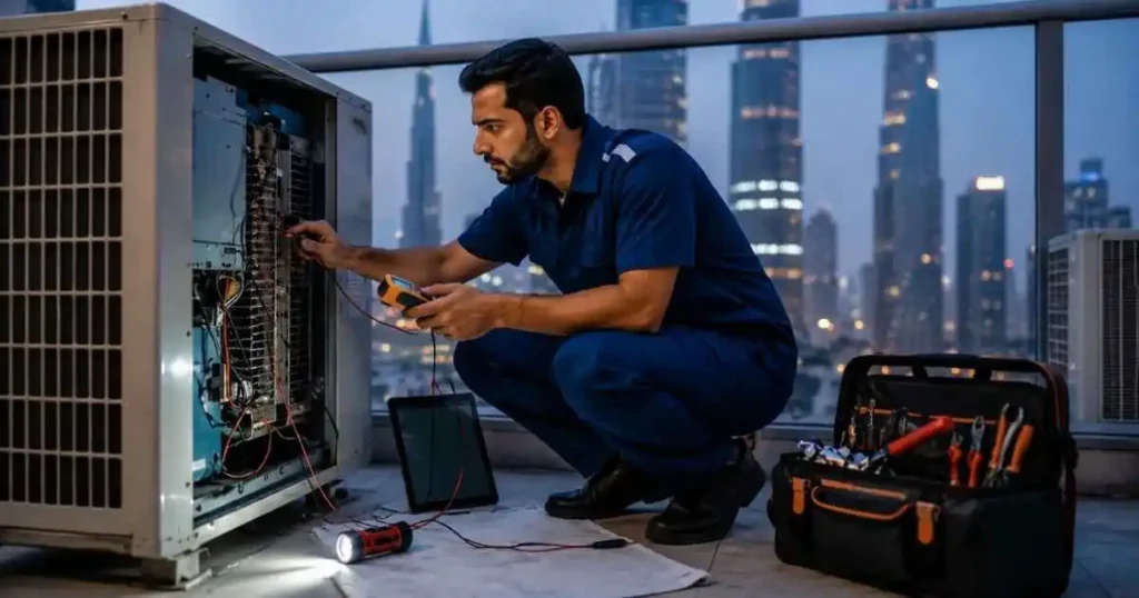 Emergency AC Troubleshooting Dubai
