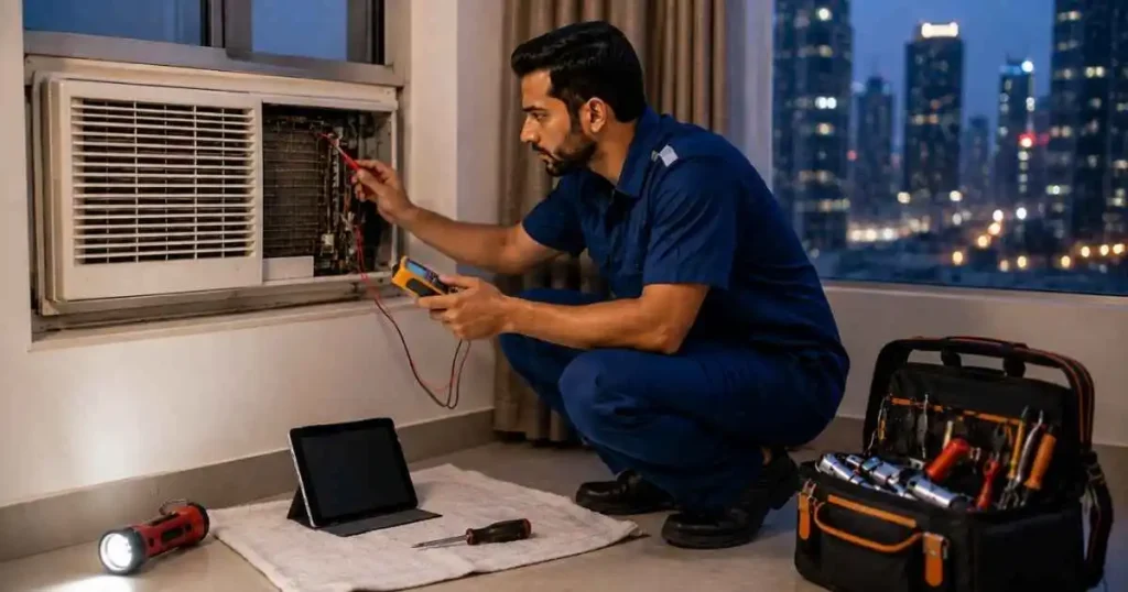Emergency Window AC Repair Dubai