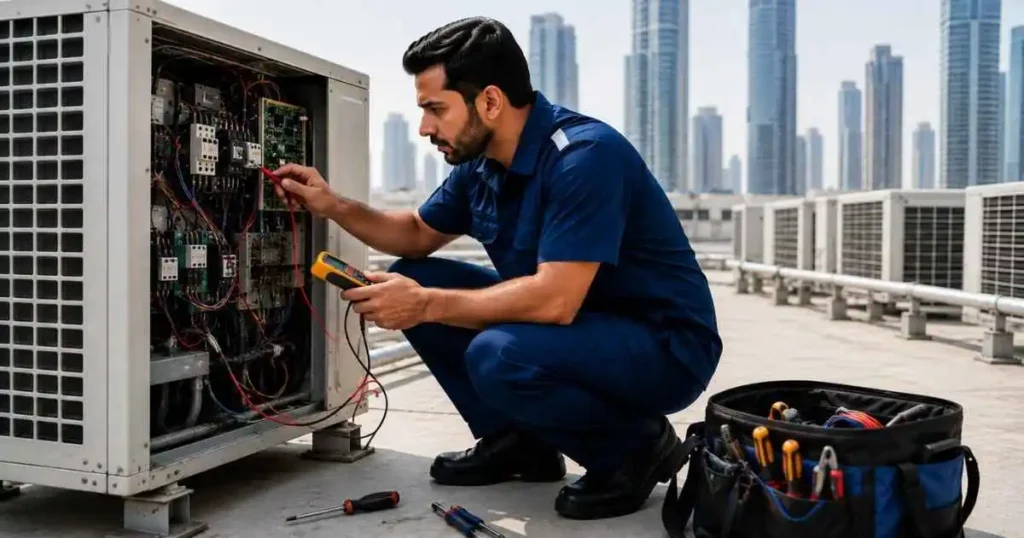 HVAC Electrical and Control Repairn dubai