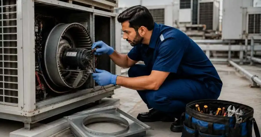 HVAC Fan Motor and Blower Repair dubai