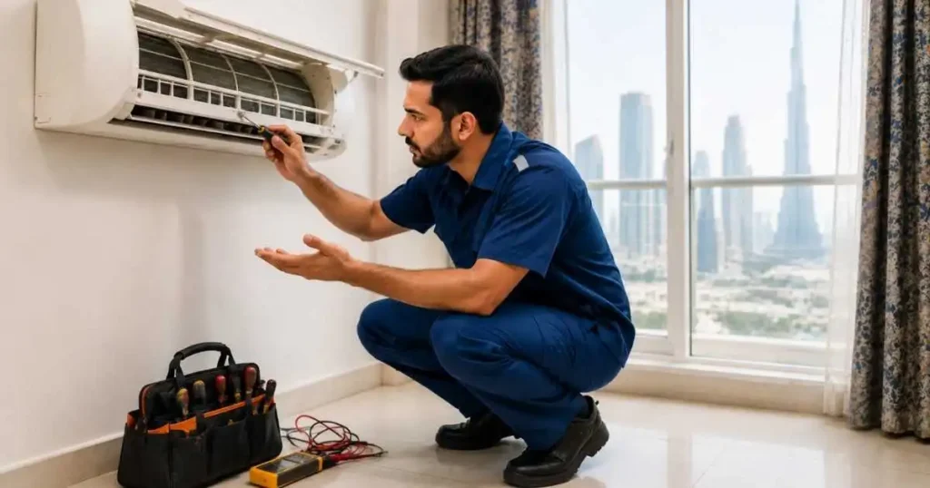 Split AC Not Cooling Repair