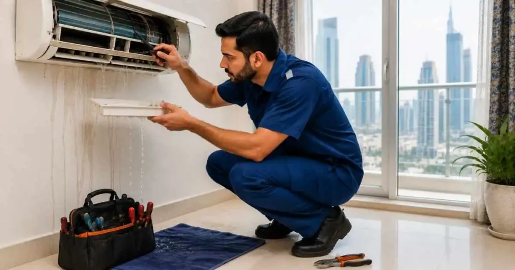 Split AC Water Leakage Repair