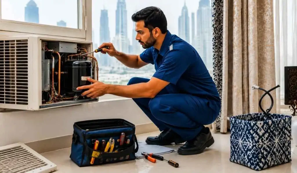 Window AC Compressor Repair Dubai