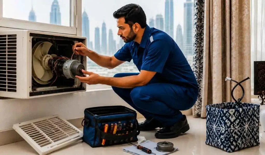 Window AC Fan Motor Repair Dubai
