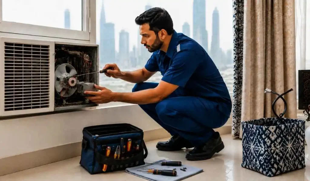 Window AC Noise Repair Dubai