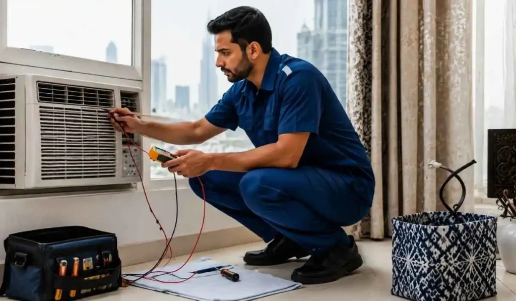 Window AC Not Cooling Repair Dubai