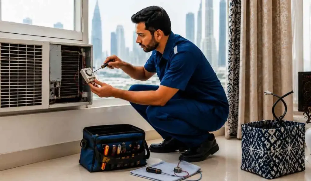 Window AC Thermostat Repair Dubai