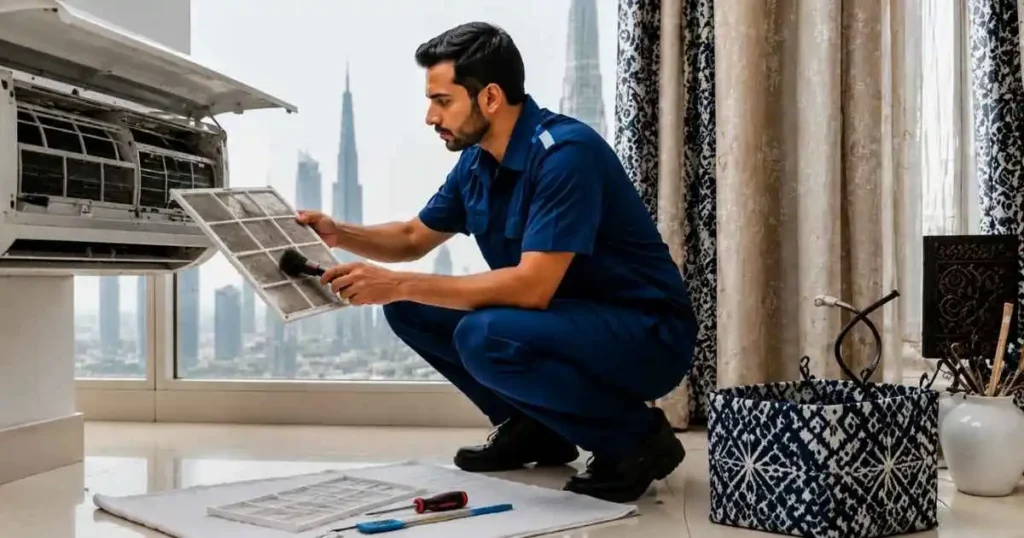 ac filter cleaning dubai